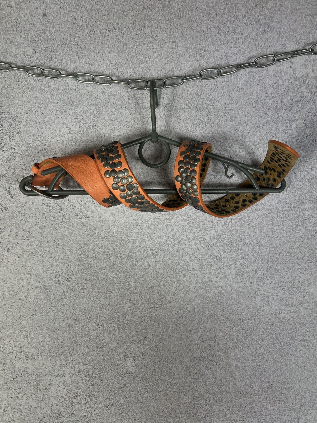 Hysteric Glamour Vintage Y2K Leather Simon B.B. Style Avant Garde Belts Size ONE SIZE - 4 Thumbnail