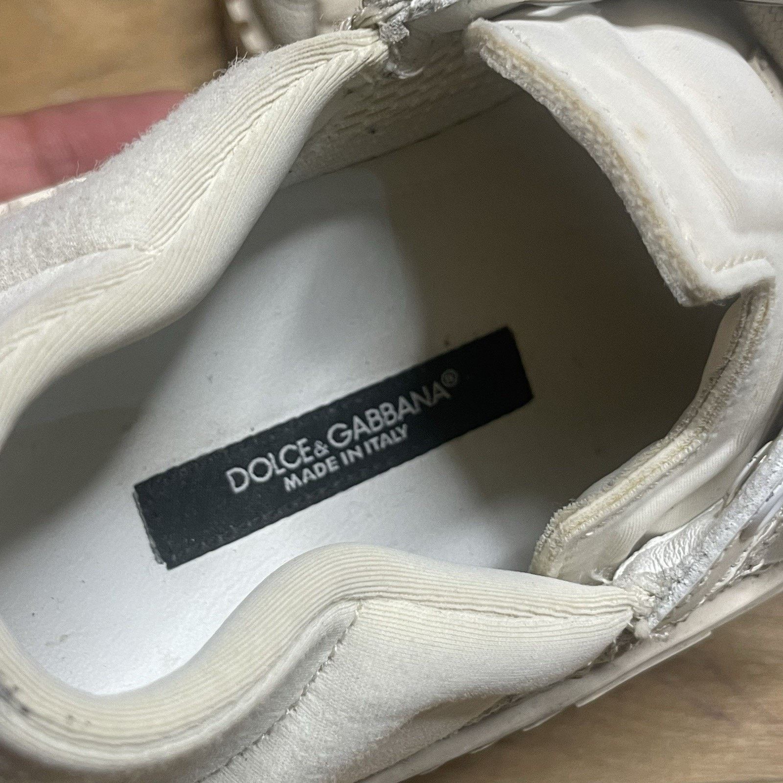 Dolce & Gabbana Dolce & Gabbana sneakers Low Top Flower Design shoes italy Size US 8 / IT 38 - 14 Thumbnail