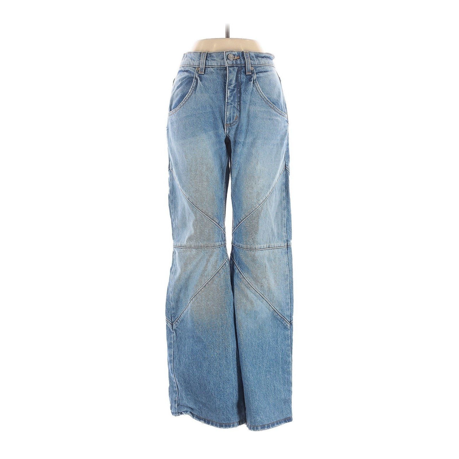 EB Denim EB Denim Jeans Frederic Luna Barrel Loose Fit 23 Size 23" - 2 Thumbnail