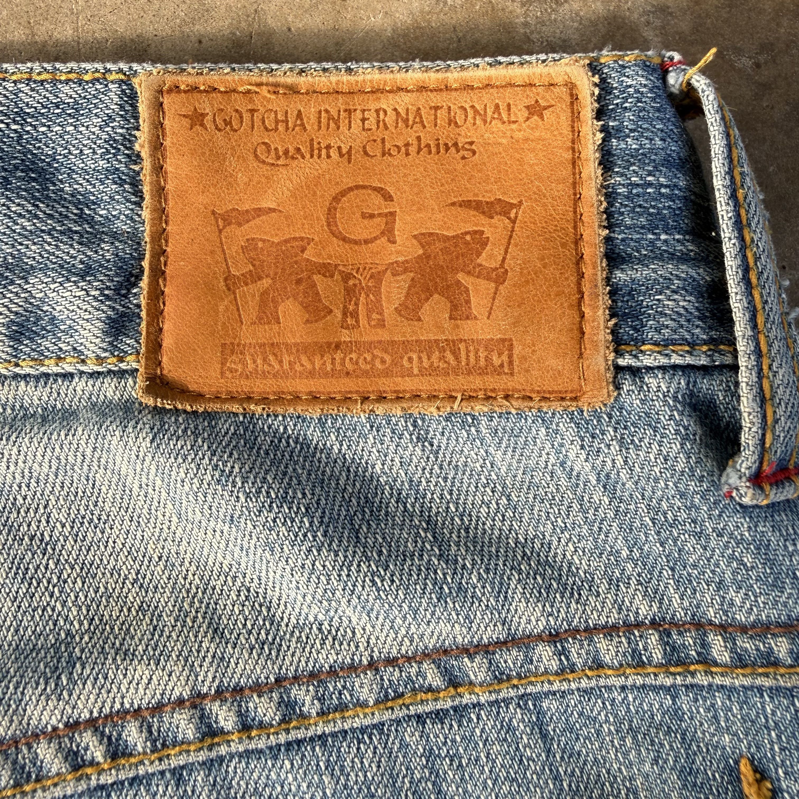 Gotcha Vintage Gotcha Faded Denim Jean Pants Size US 32 / EU 48 - 13 Thumbnail