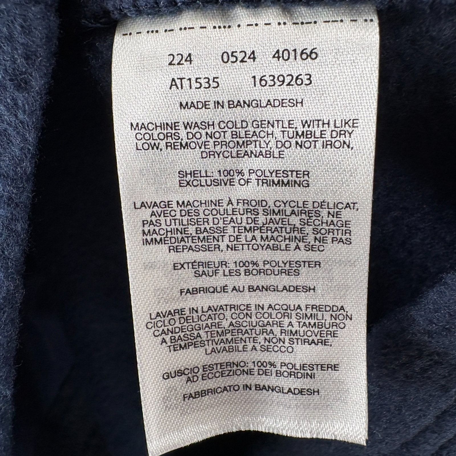Columbia Columbia Steens Mountain Vest Mens Large Navy Fleece Full Zi Size US L / EU 52-54 / 3 - 8 Thumbnail