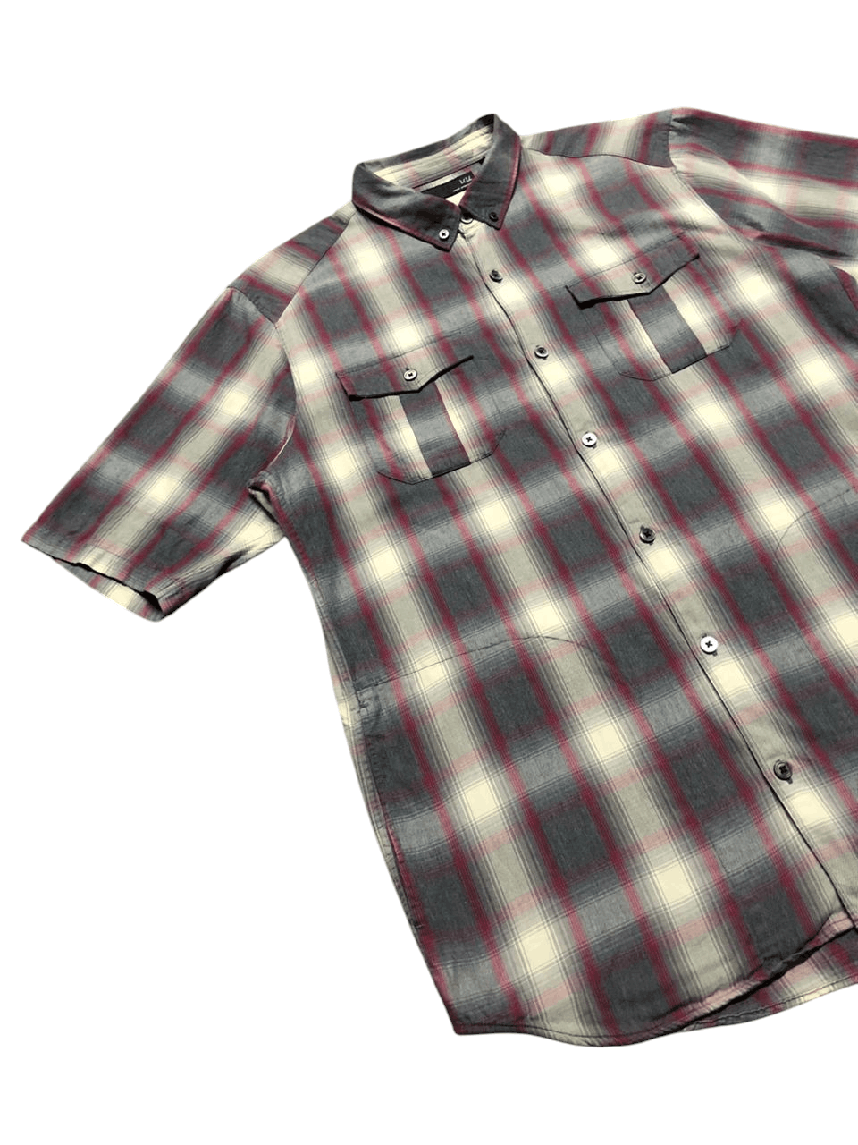 Undercover × Uniqlo Uniqlo Undercover Shadow Plaid Shirt Button Up Size US M / EU 48-50 / 2 - 7 Thumbnail