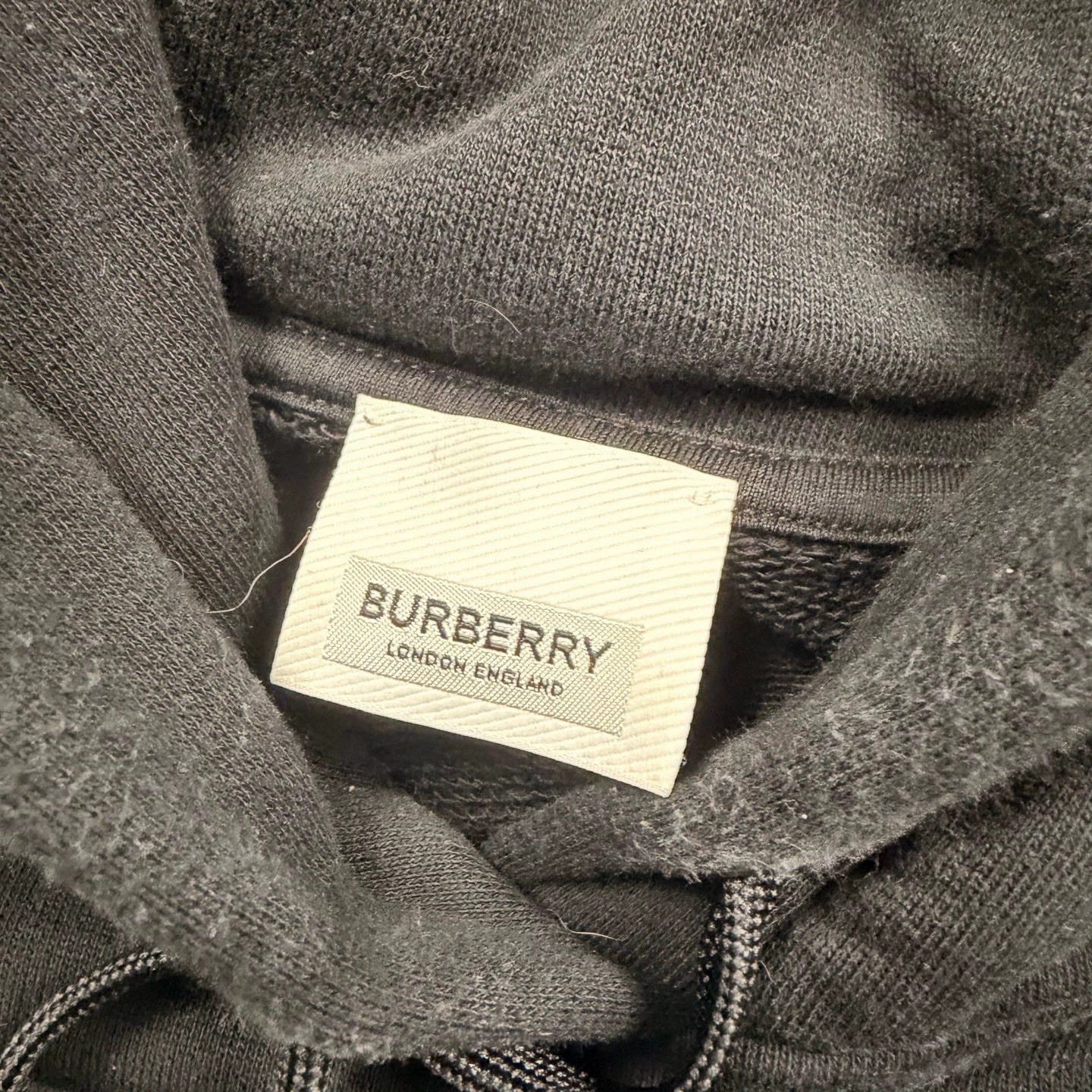 Burberry burberry black hoodie size xl for sale Size US XL / EU 56 / 4 - 3 Thumbnail