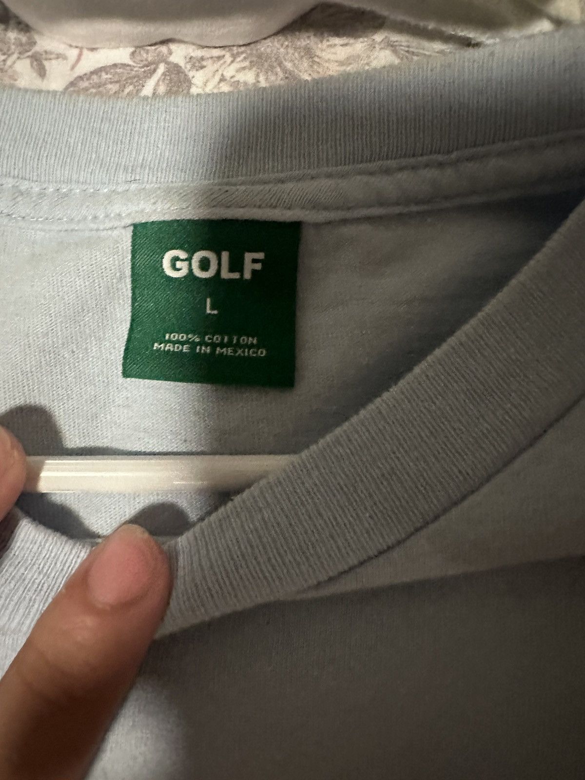 Golf Wang Golf Wang Sparkle Baby Blue Shirt Size US L / EU 52-54 / 3 - 3 Thumbnail