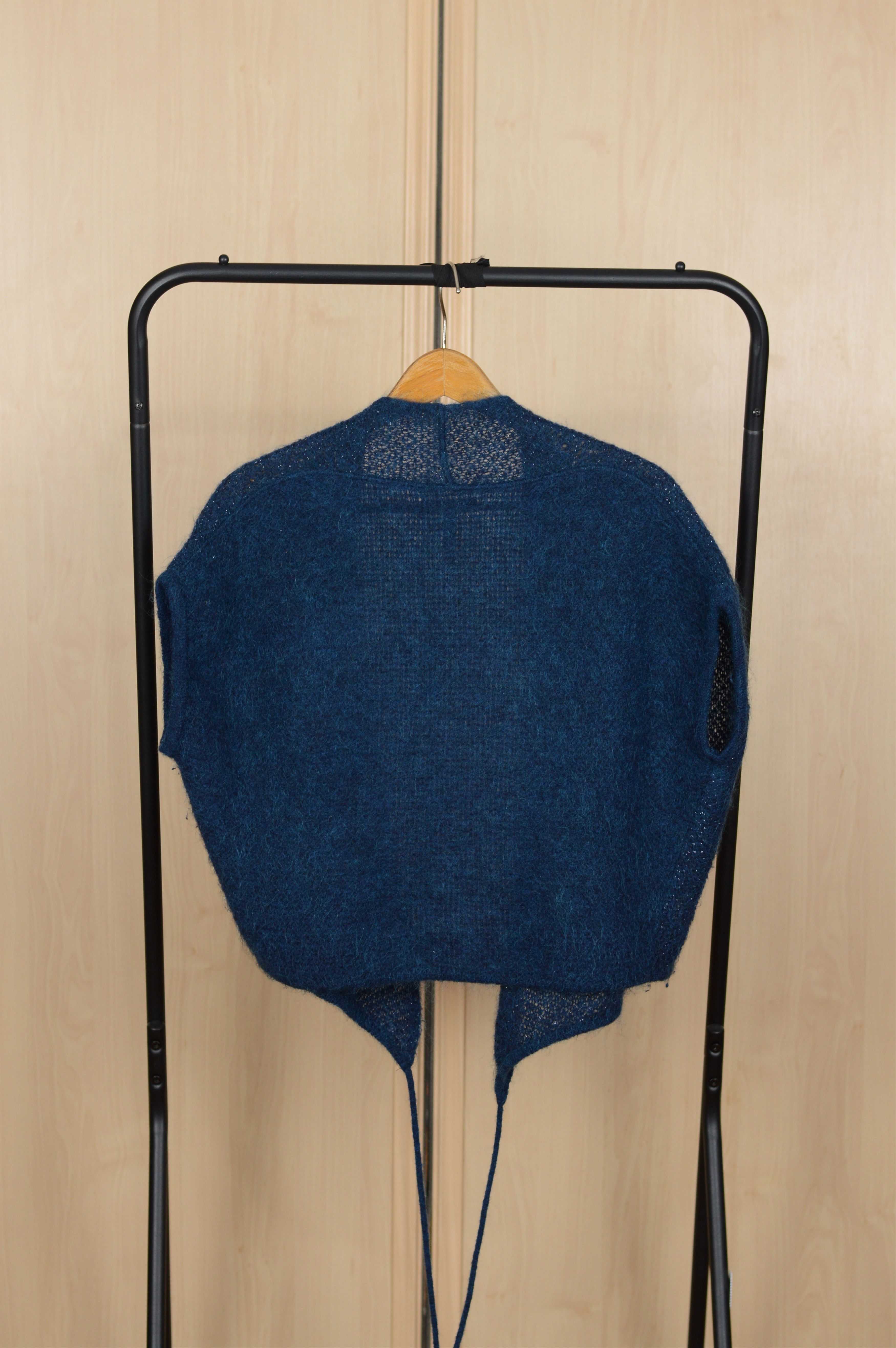 Designer × Sarah Pacini Sarah Pacini Mohair Sleeveless Top Sweater Vest Size M / US 6-8 / IT 42-44 - 5 Thumbnail