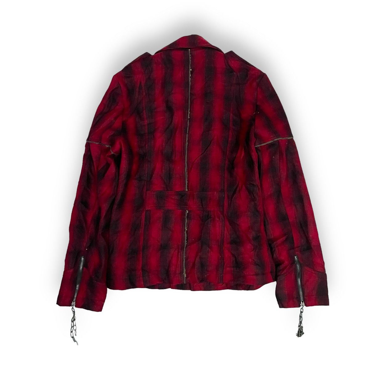 If Six Was Nine × Japanese Brand × Seditionaries RMANICA CS BLACK DOUBLE BREASTED TARTAN JACKET Size US L / EU 52-54 / 3 - 3 Thumbnail