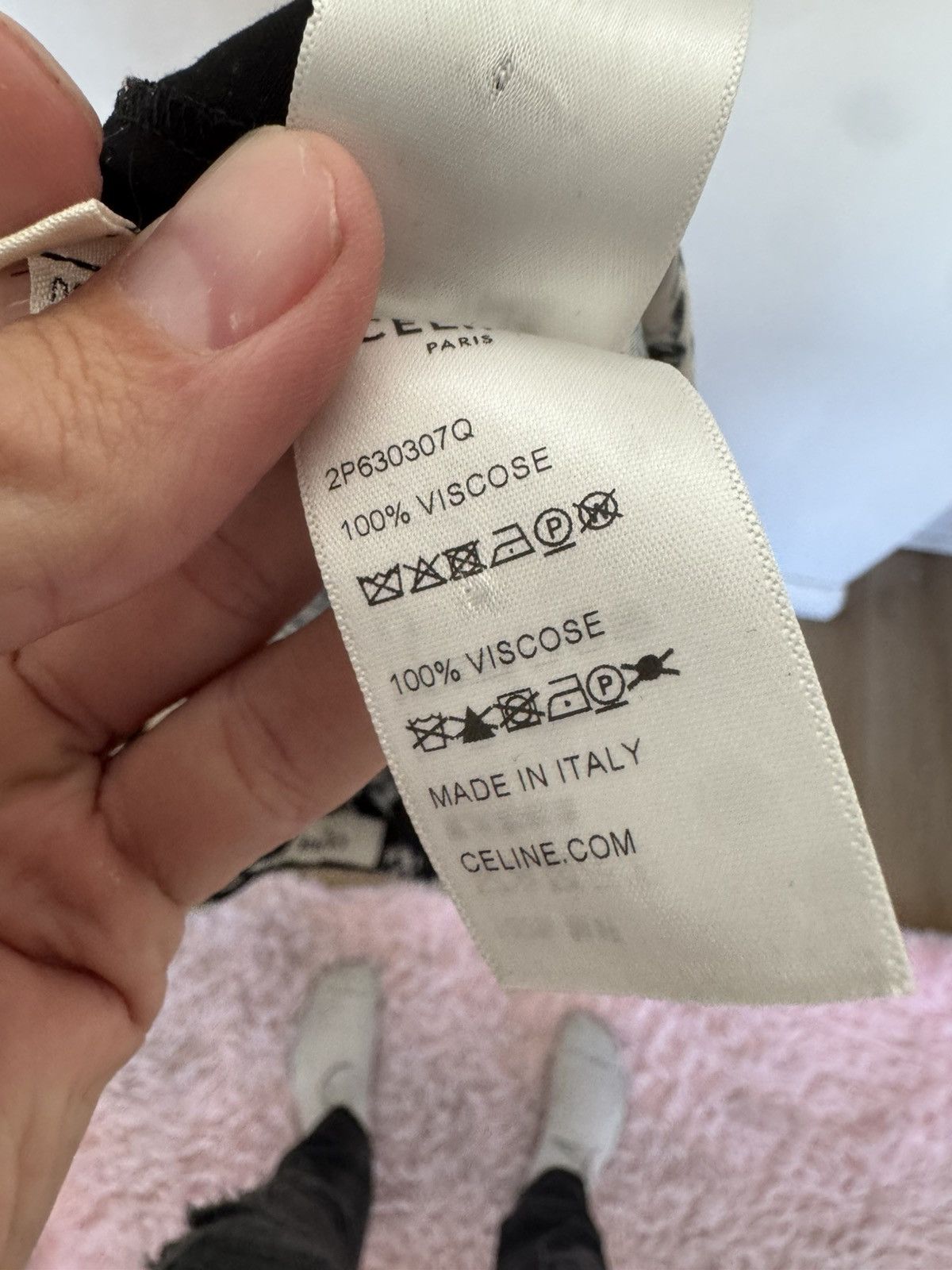 Celine Puppy Dog Viscose Pants Size US 30 / EU 46 - 5 Thumbnail