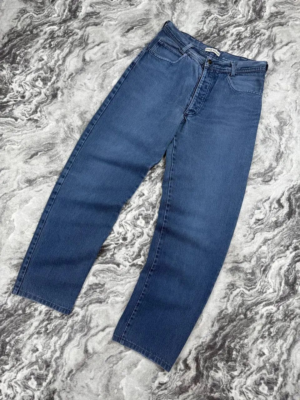Stone Island Vintage Stone Island Denim Jeans Archive 90s Size US 32 / EU 48 - 2 Thumbnail