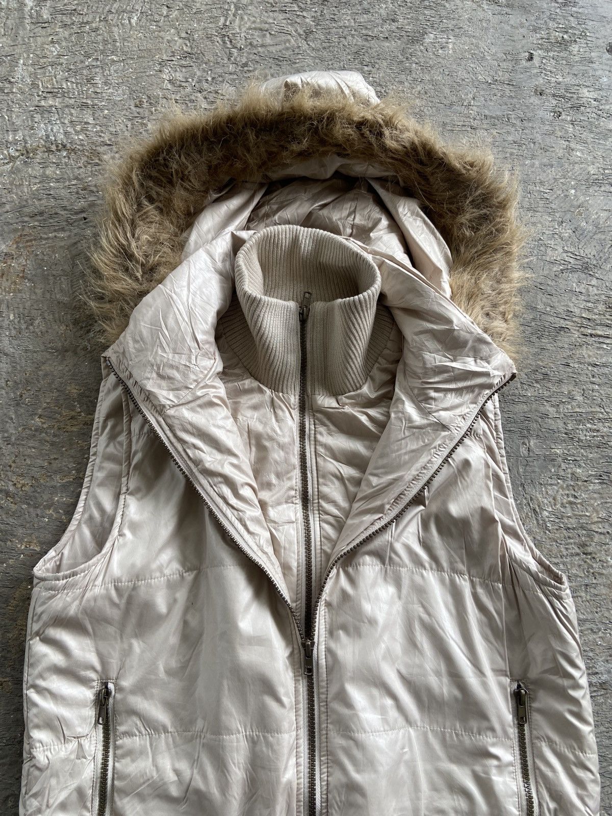 GOA 2000s X’tyle - Vkei GOA Style Double Multi Zip Fur Vest Size US M / EU 48-50 / 2 - 4 Thumbnail