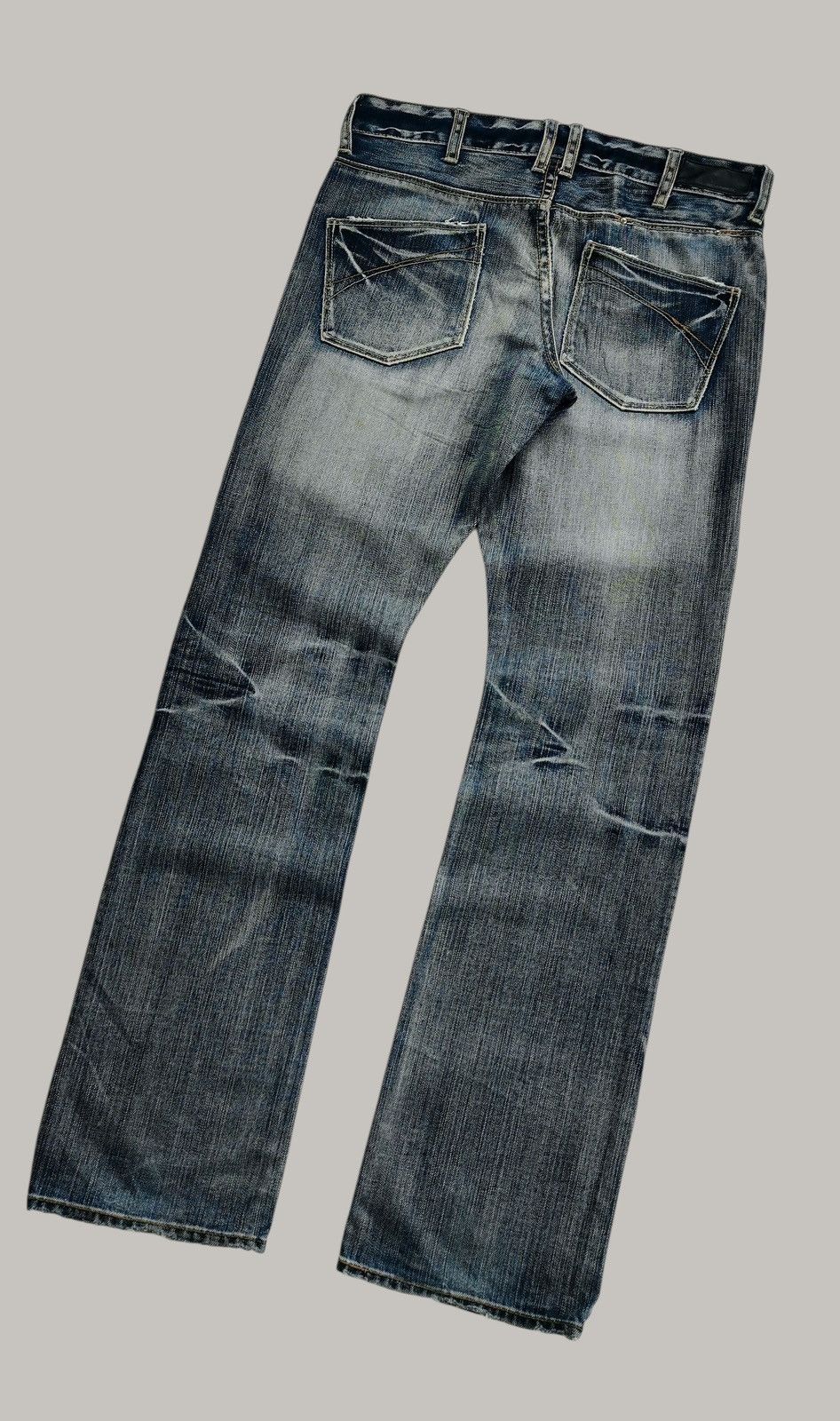 Boycott Boycott Flare Distressed Jeans ♦️ Size - W32”xL32.5” Size US 32 / EU 48 - 9 Thumbnail