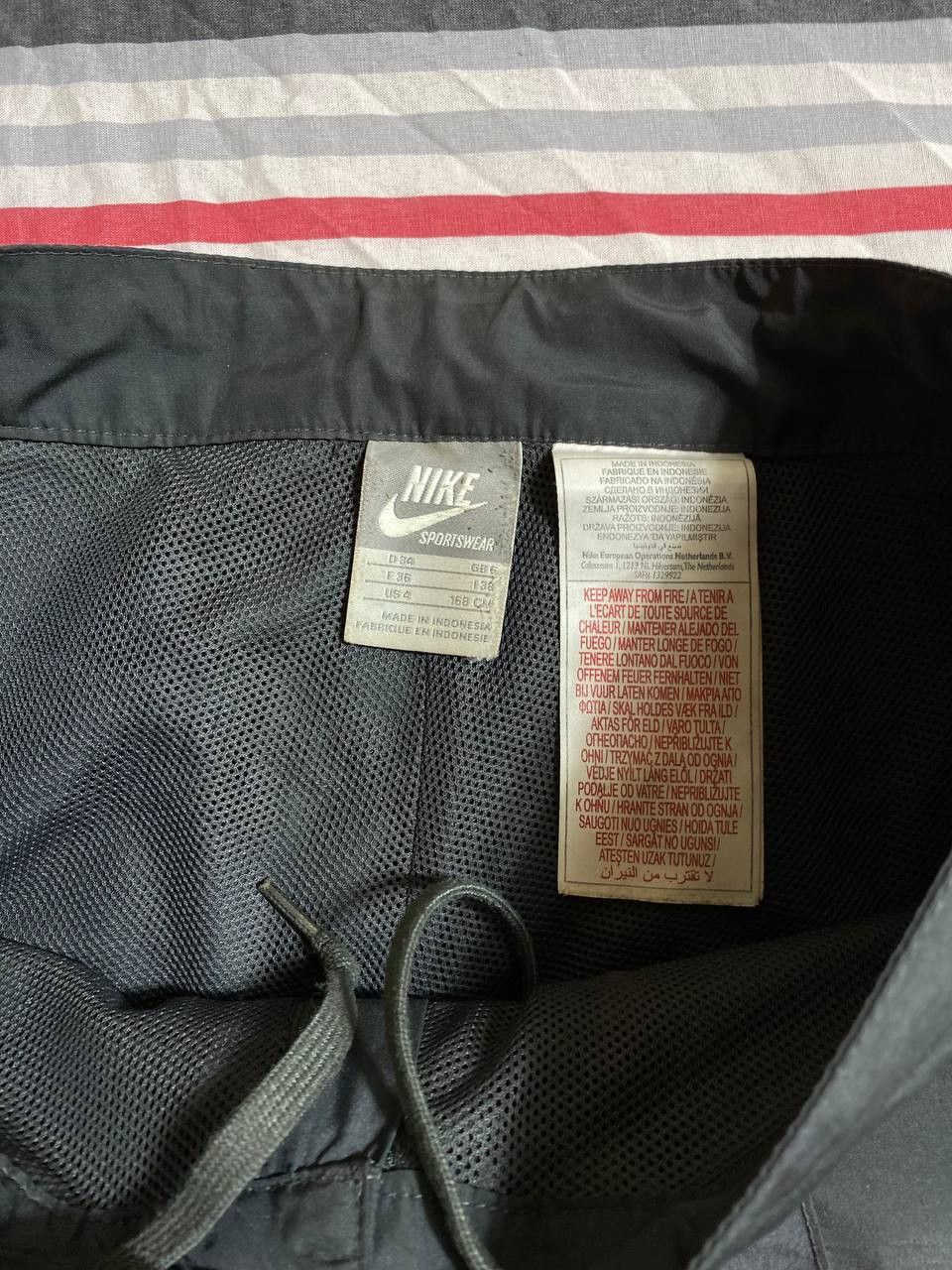 Nike × Vintage Vintage Nike Baggy Track Pants Y2K Drill Sweatpants USA 90s Size US 30 / EU 46 - 6 Thumbnail