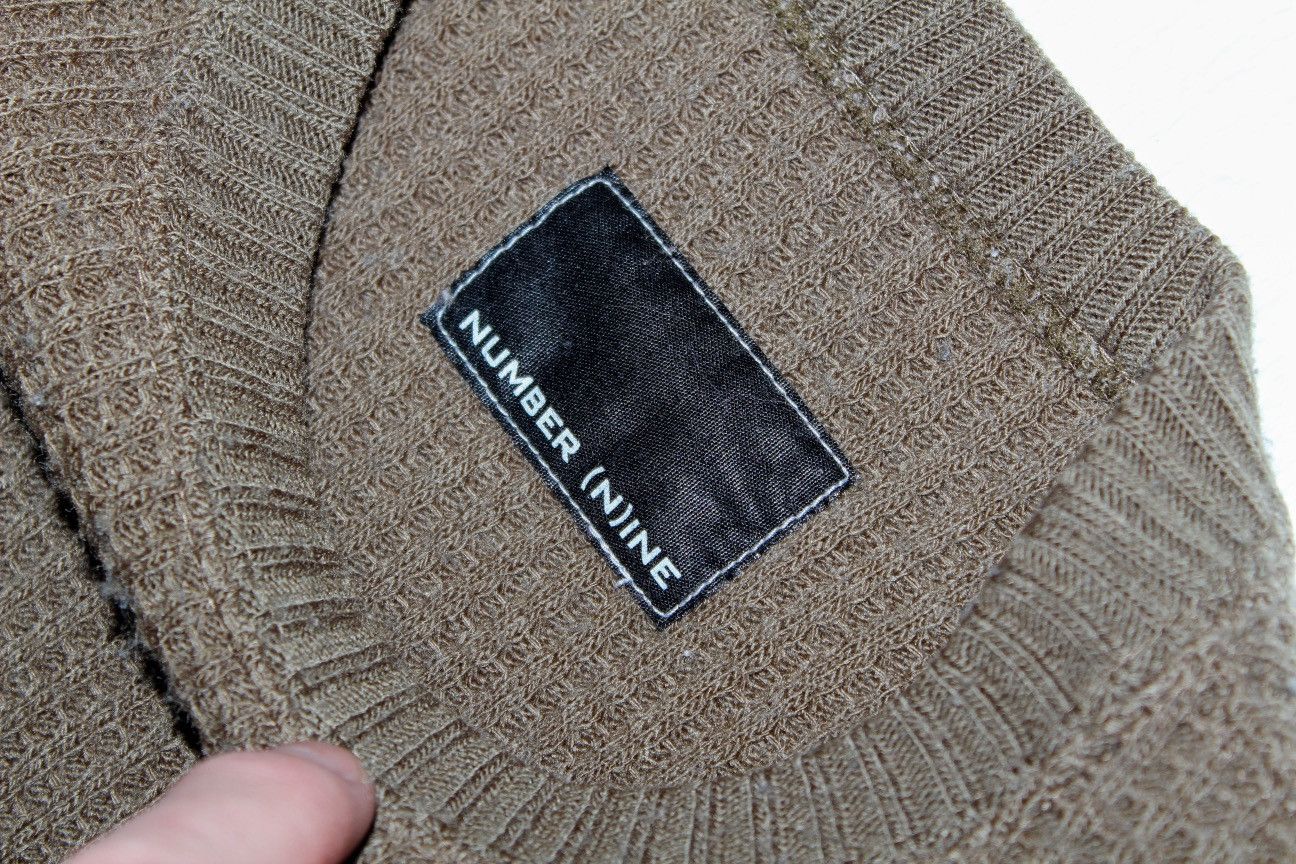 Number (N)ine Waffle Knit Sweater Size US M / EU 48-50 / 2 - 3 Thumbnail