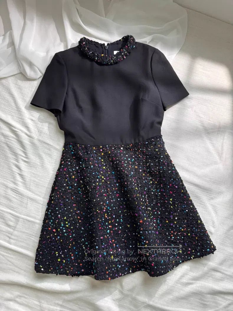 Valentino Valentino Tweed dress Size XS / US 0-2 / IT 36-38 - 1 Thumbnail