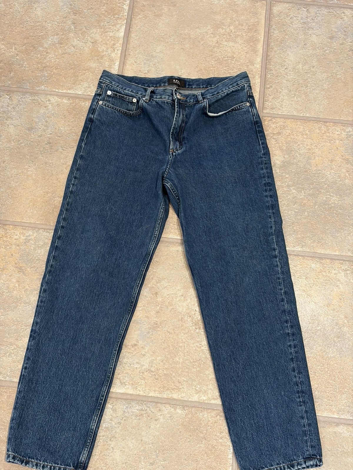A.P.C. A.P.C. “Martin” Jeans “90s style straight” size 32 Size US 32 / EU 48 - 1 Thumbnail