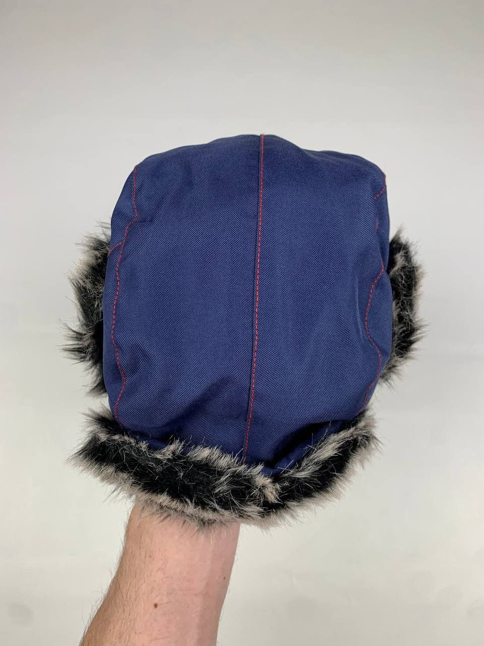 Vintage Ushanka Trapper Hat Fuzzy Fur Crazy Style Vintage Size ONE SIZE - 8 Thumbnail