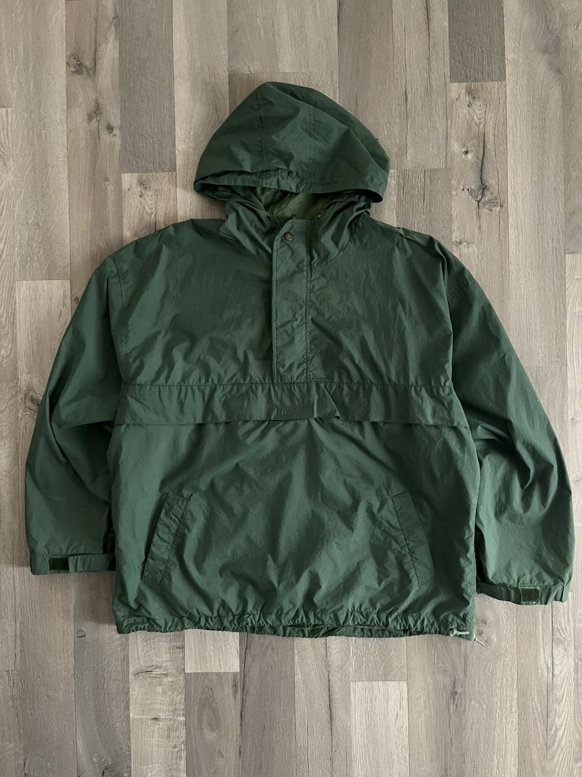 Gap 90s Gap Forest Green Anorak Windbreaker Size US XL / EU 56 / 4 - 1 Thumbnail