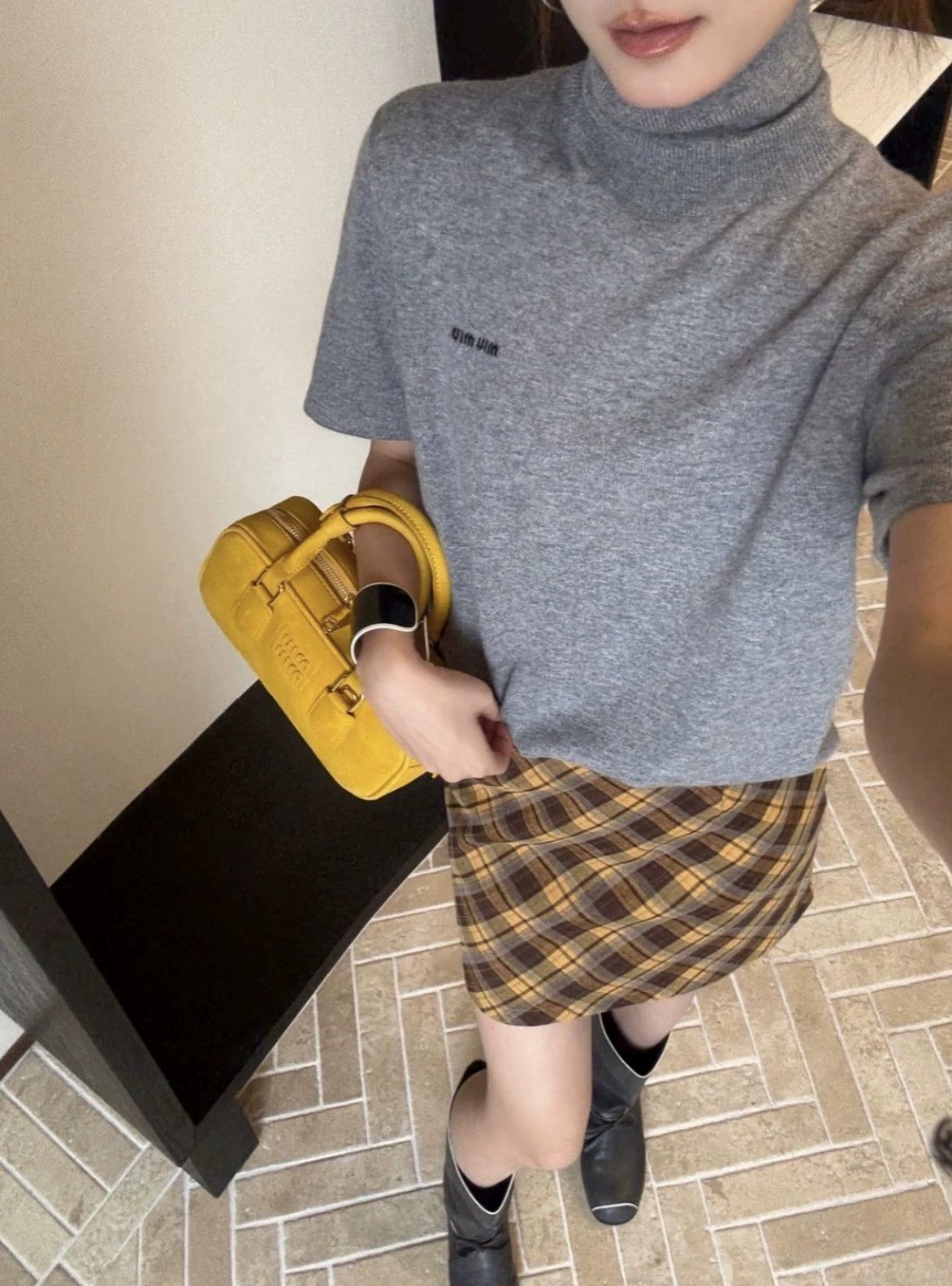 Miu Miu Miu Miu 99 New Gray Cashmere Turtleneck Sweater 38 Size XS / US 0-2 / IT 36-38 - 7 Thumbnail
