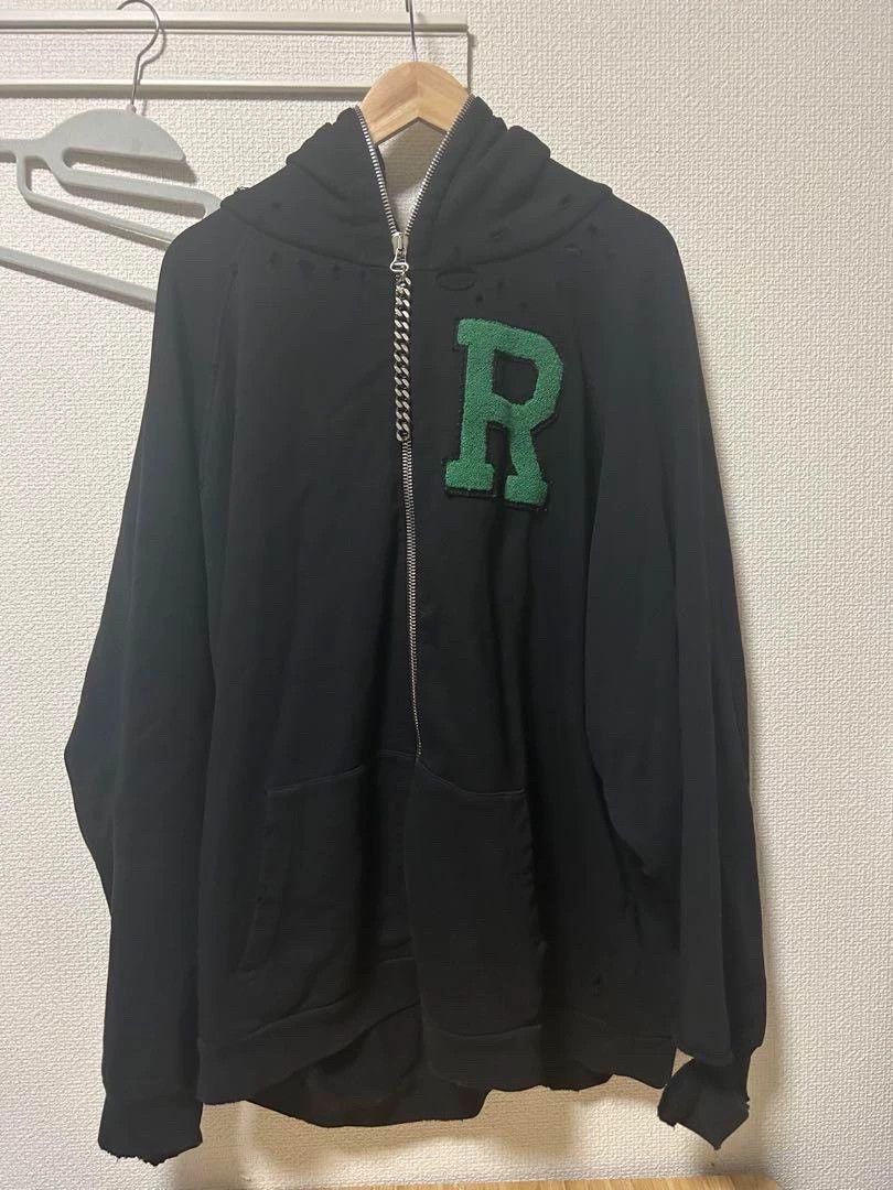 Raf Simons Raf Simons 20aw flocking chain zipper sweater Size US S / EU 44-46 / 1 - 1 Thumbnail