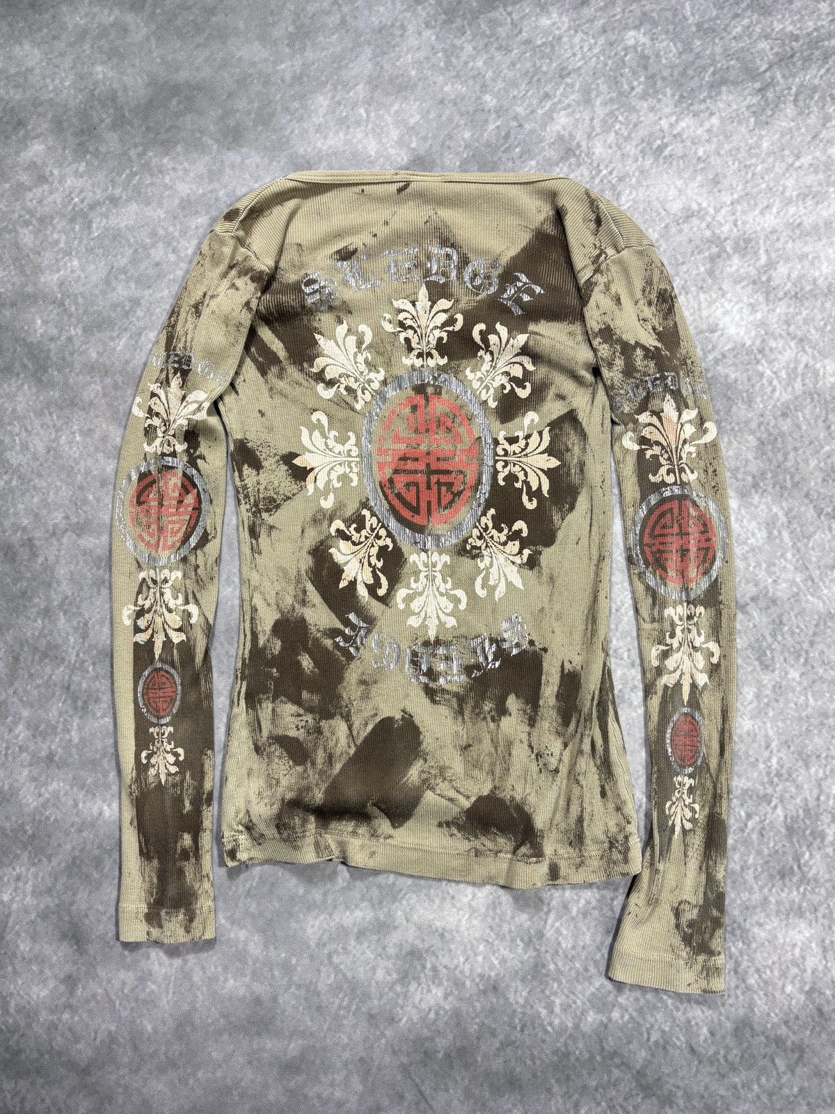 Other Y2K Vintage Sledge USA Longsleeve Affliction JPG ALP Print Size S / US 4 / IT 40 - 2 Thumbnail