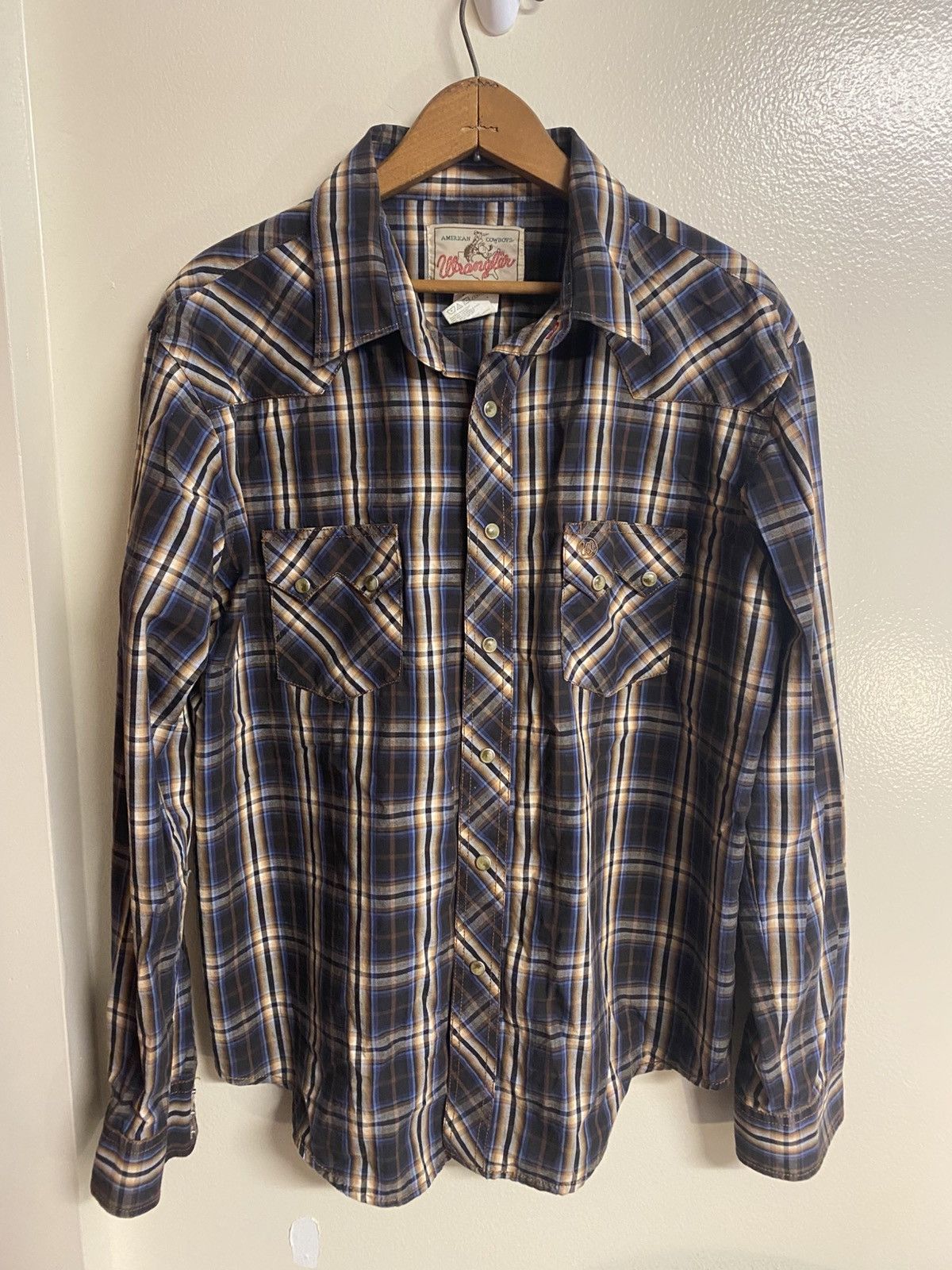 Wrangler Wrangler Western Button Up Size US M / EU 48-50 / 2 - 1 Thumbnail