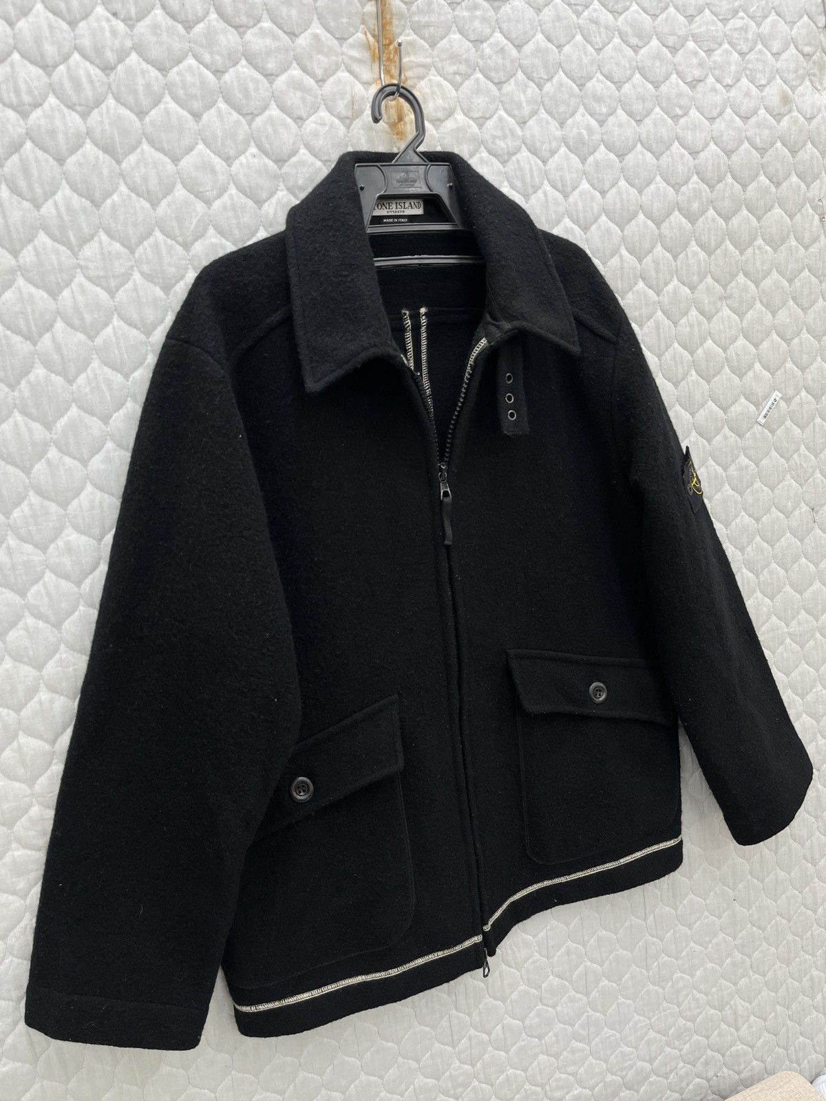 Stone Island 🔥🔥🔥STEALS STONE ISLAND AW2003 WOOL JACKET Size US L / EU 52-54 / 3 - 7 Thumbnail