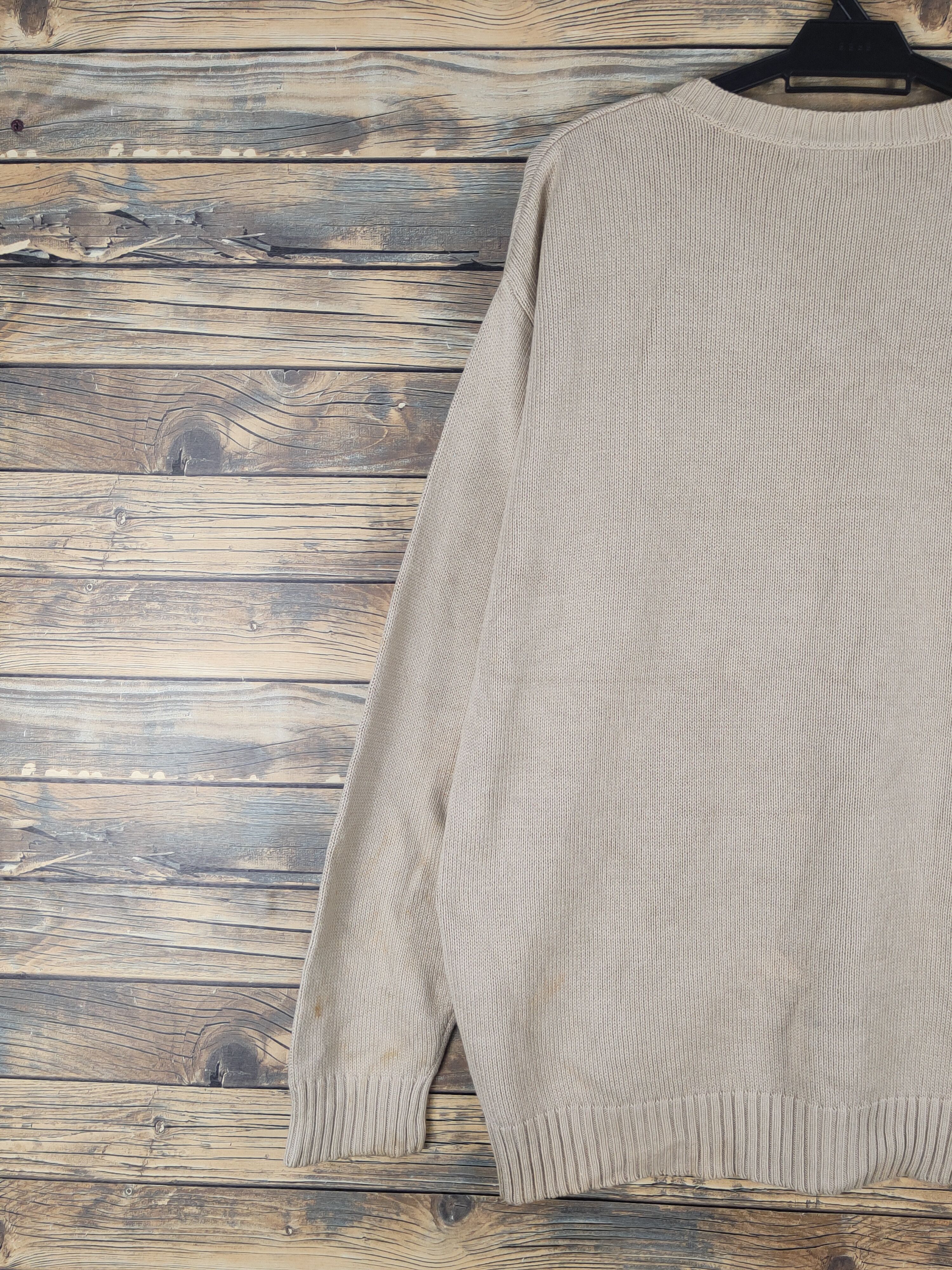 Homespun Knitwear × Japanese Brand × Vintage Uniqlo Light Brown Knitwear Sweatshirts #W1511 Size US L / EU 52-54 / 3 - 9 Thumbnail