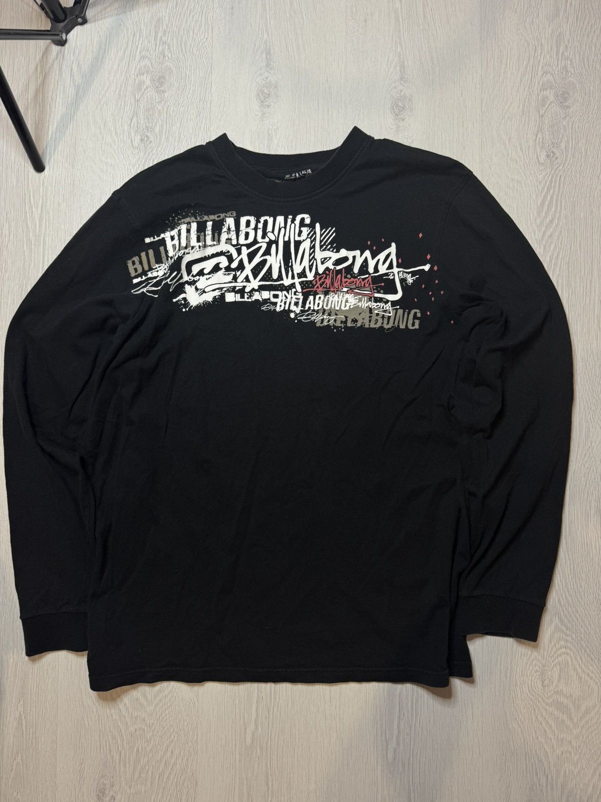 Billabong VINTAGE BILLABONG LONGSLEEVE OG FADE AVANTGARDE STYLE SIZE M Size US XL / EU 56 / 4 - 1 Thumbnail