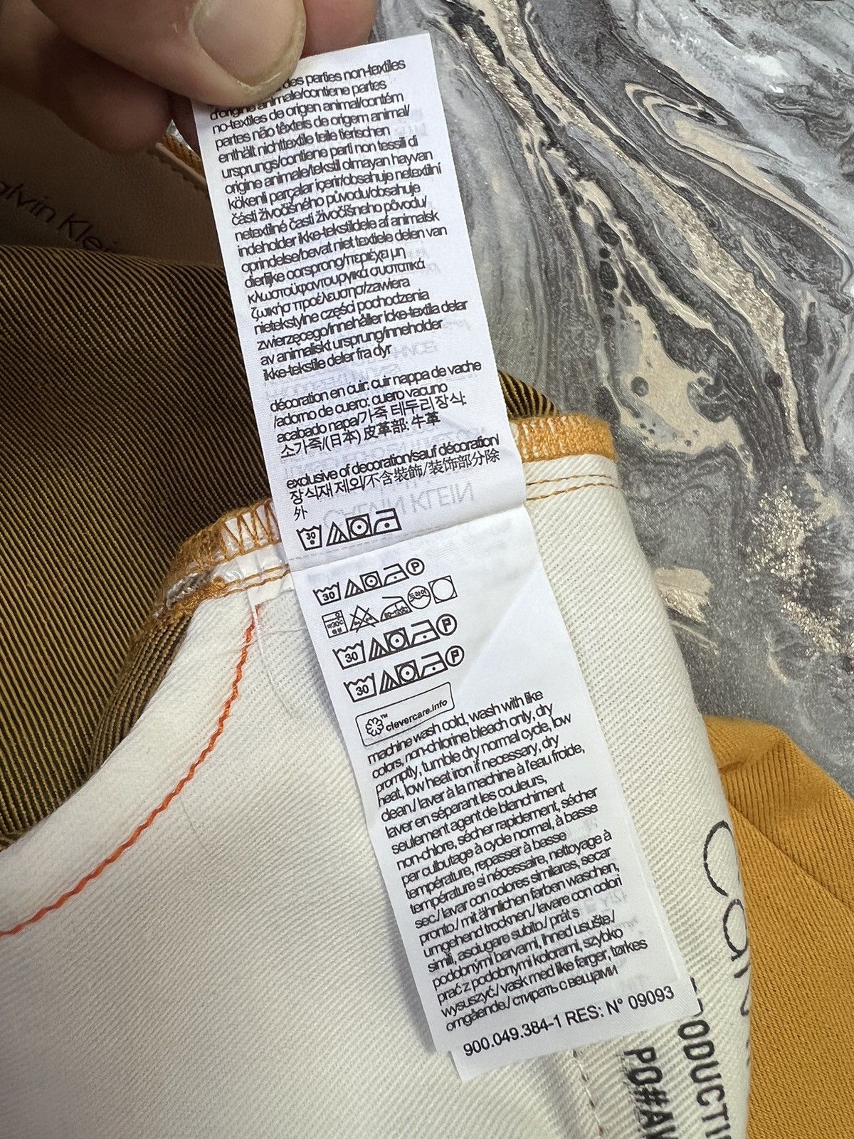 Calvin Klein × Heron Preston Heron Preston Calvin Klein Orange 2.0 Jeans Size US 32 / EU 48 - 13 Thumbnail