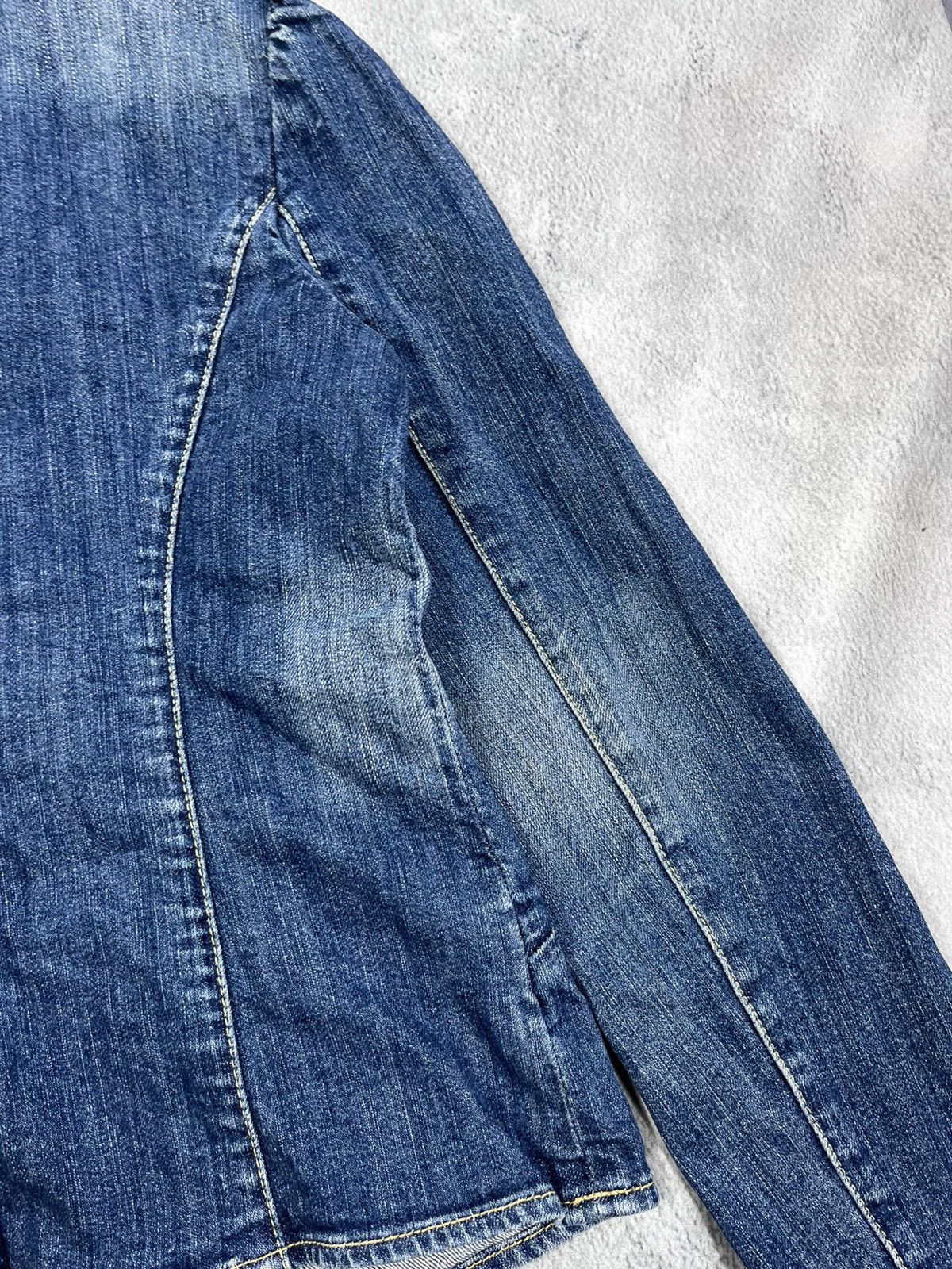 Gap × Vintage Vintage Y2K Gap denim jacket blazer 00s style size 6 Size XS / US 0-2 / IT 36-38 - 9 Thumbnail