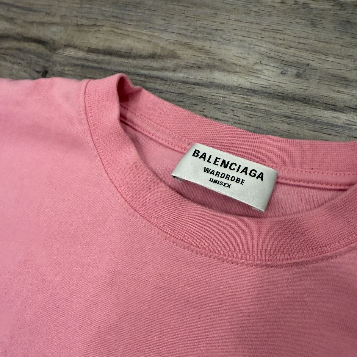 Balenciaga Balenciaga Balenciaga Pink Double B Embroidered Short Sleeve Size US M / EU 48-50 / 2 - 3 Thumbnail