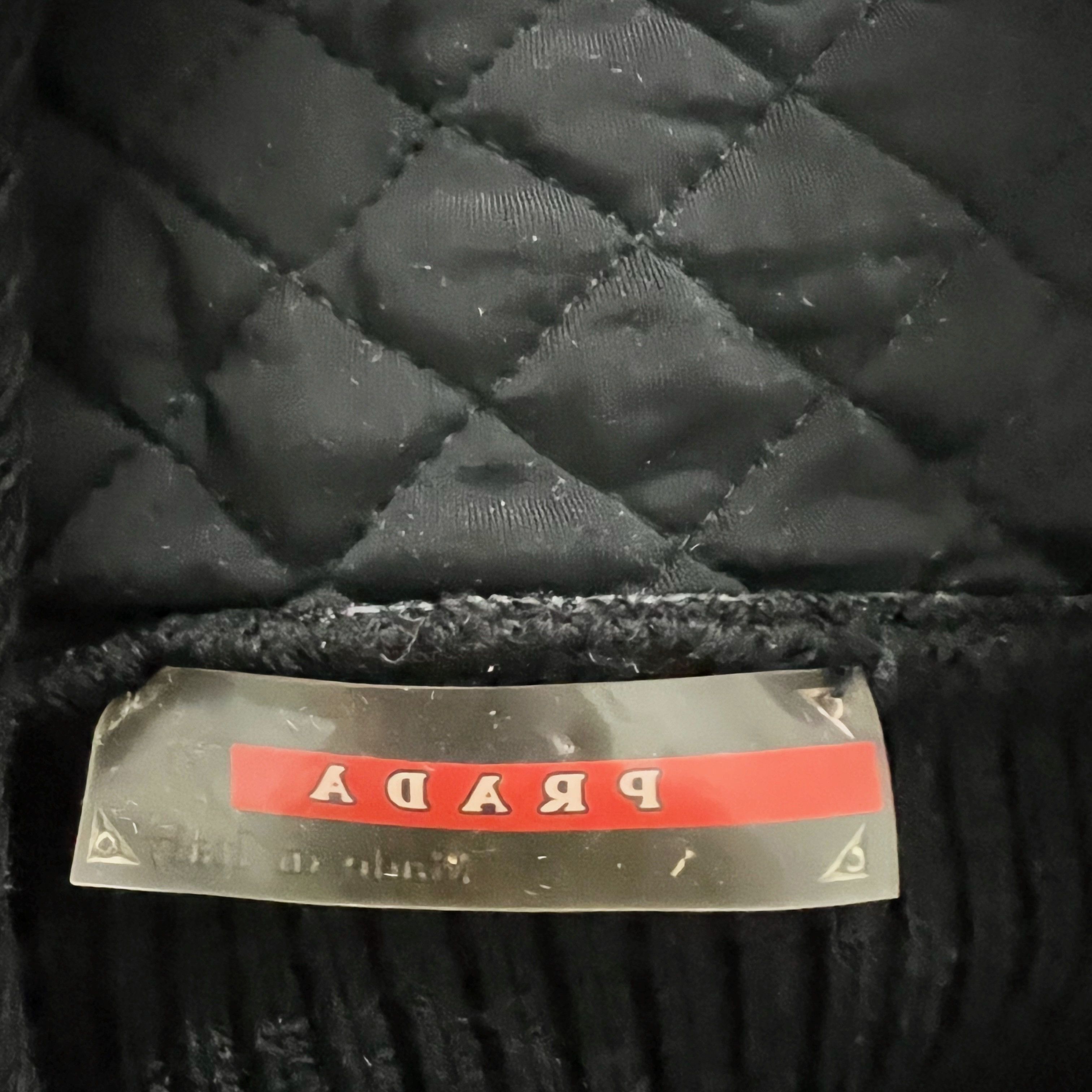 Prada Prada Women's Micro Quilted Full Zip Size S / US 4 / IT 40 - 2 Thumbnail
