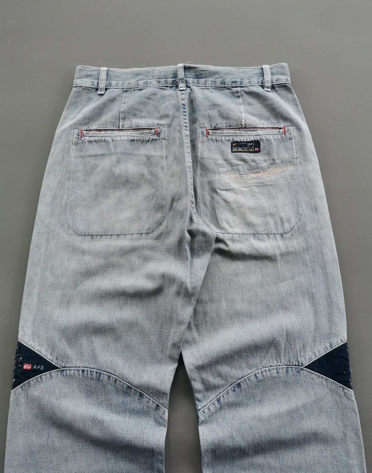 Quiksilver Vintage Quiksilver AFS Quikjean Denim Jeans Size US 30 / EU 46 - 4 Thumbnail