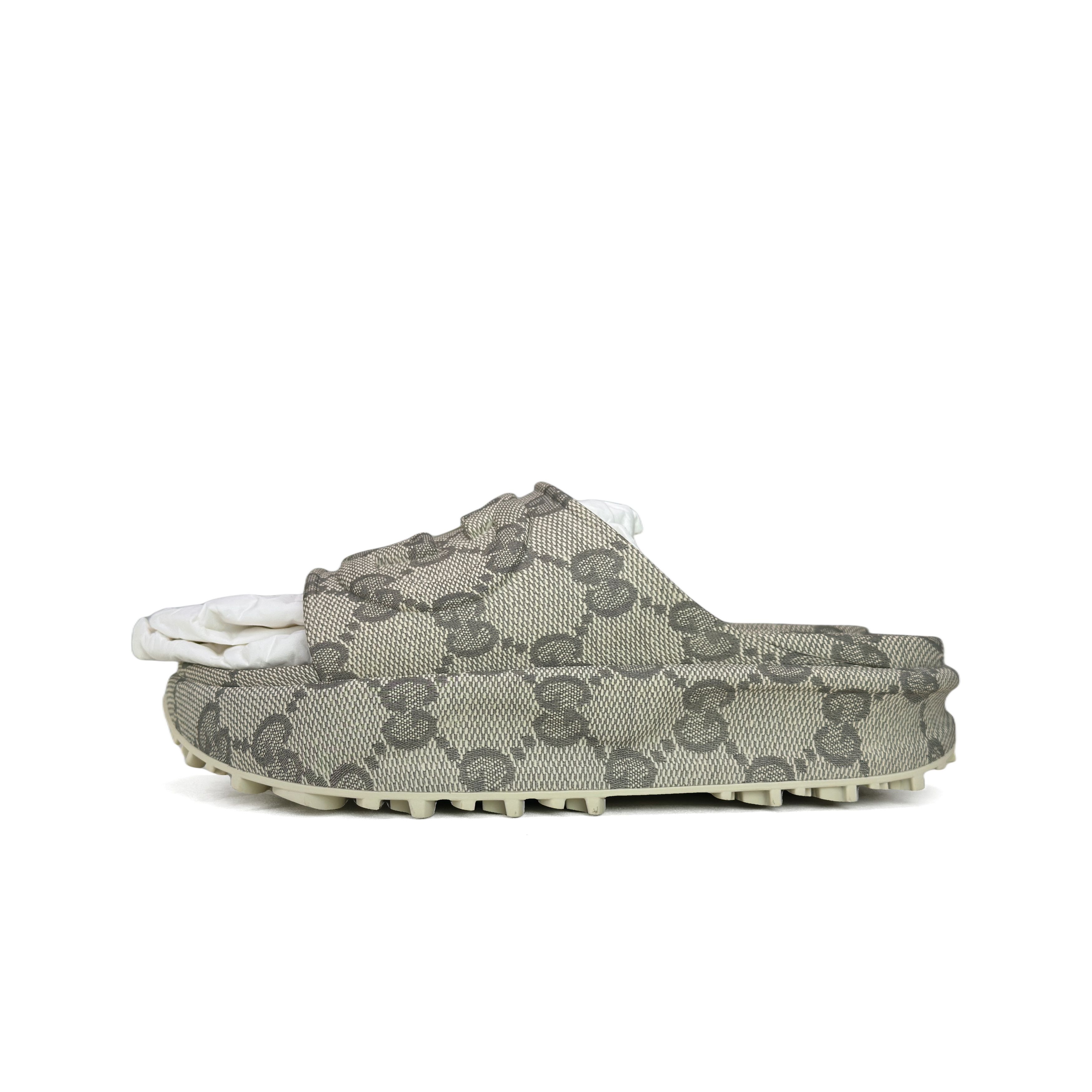 Gucci Gucci GG Supreme Platform Sandals Size 9 Size US 9 / EU 42 - 1 Thumbnail