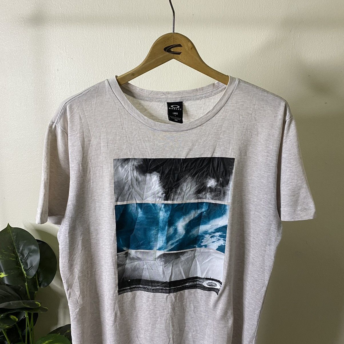 Oakley Vintage Y2K Oakley Surf Tee Size US L / EU 52-54 / 3 - 2 Thumbnail