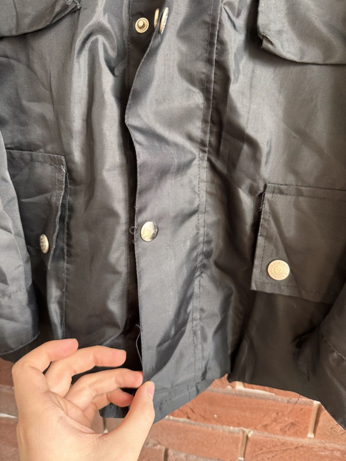 Belstaff Belstaff Nylon Windbreaker jacket vintage casual XL BLACK Size US XL / EU 56 / 4 - 10 Thumbnail