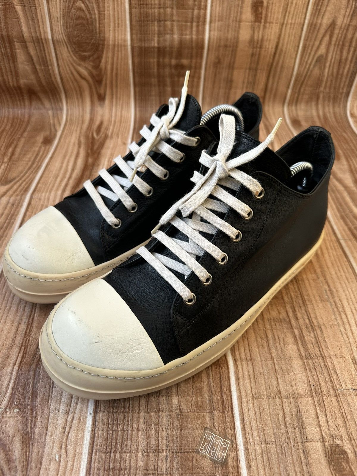 Rick Owens Rick Owens SS16 Leather Mainline Ramones Calf Leather Size US 8.5 / EU 41-42 - 1 Thumbnail