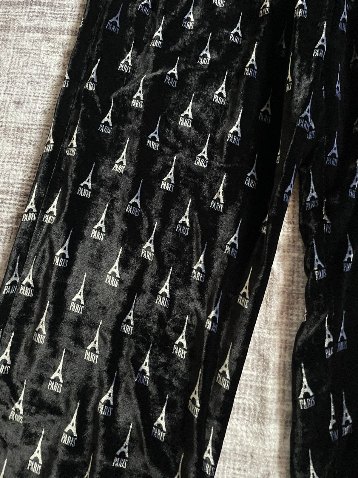 Balenciaga Balenciaga FW19 Eiffel Tower Silk Pajama Pants Size US 32 / EU 48 - 6 Thumbnail