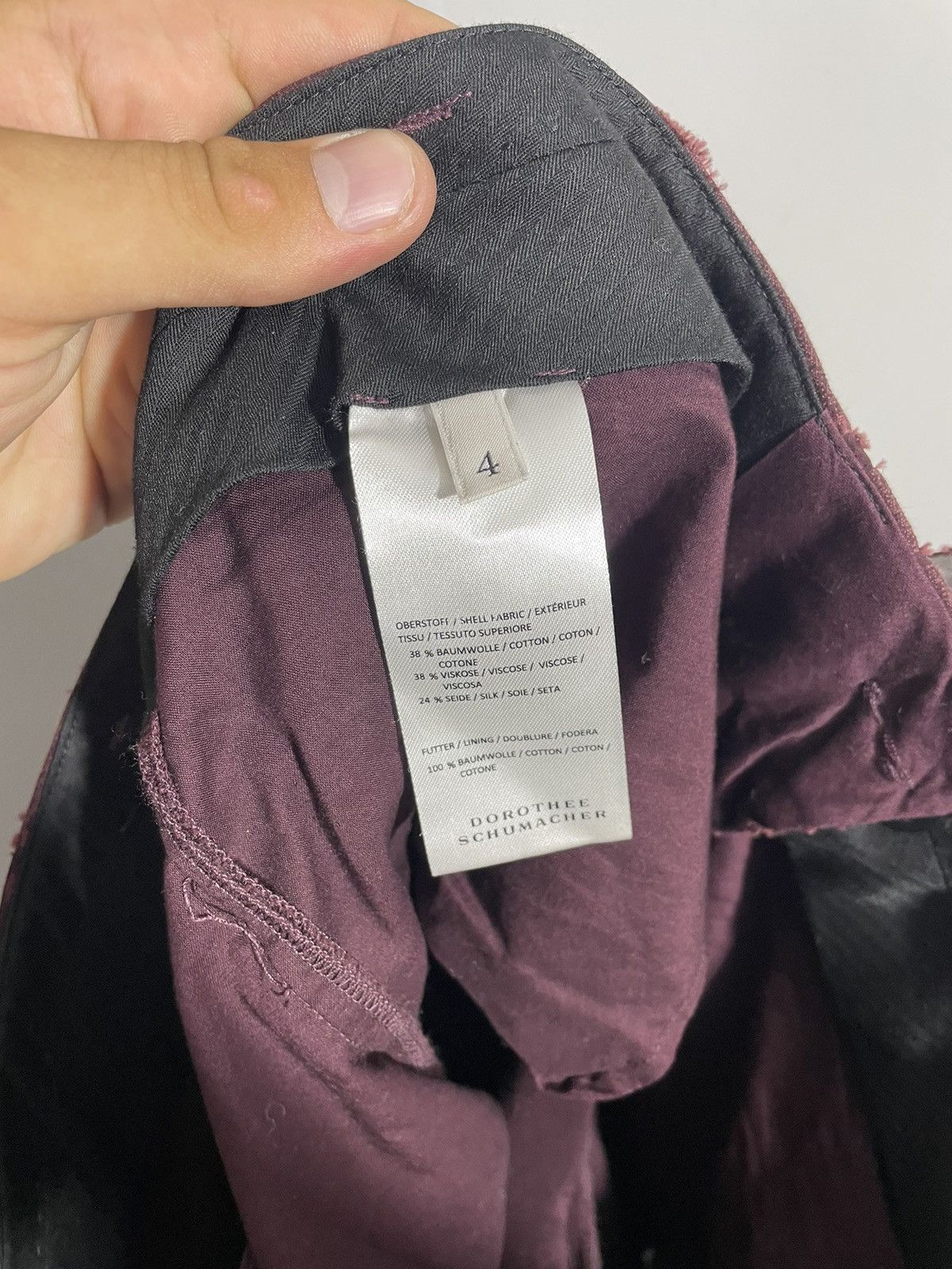 DOROTHEE SCHUMACHER × Designer Dorothee Schumacher Avant Garde Floral Pants size 4 Size 27" / US 4 / IT 40 - 15 Thumbnail