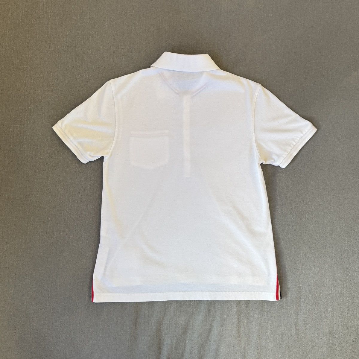 Thom Browne Thom Browne Pique Polo RWB Short-Sleeved Size US S / EU 44-46 / 1 - 8 Thumbnail