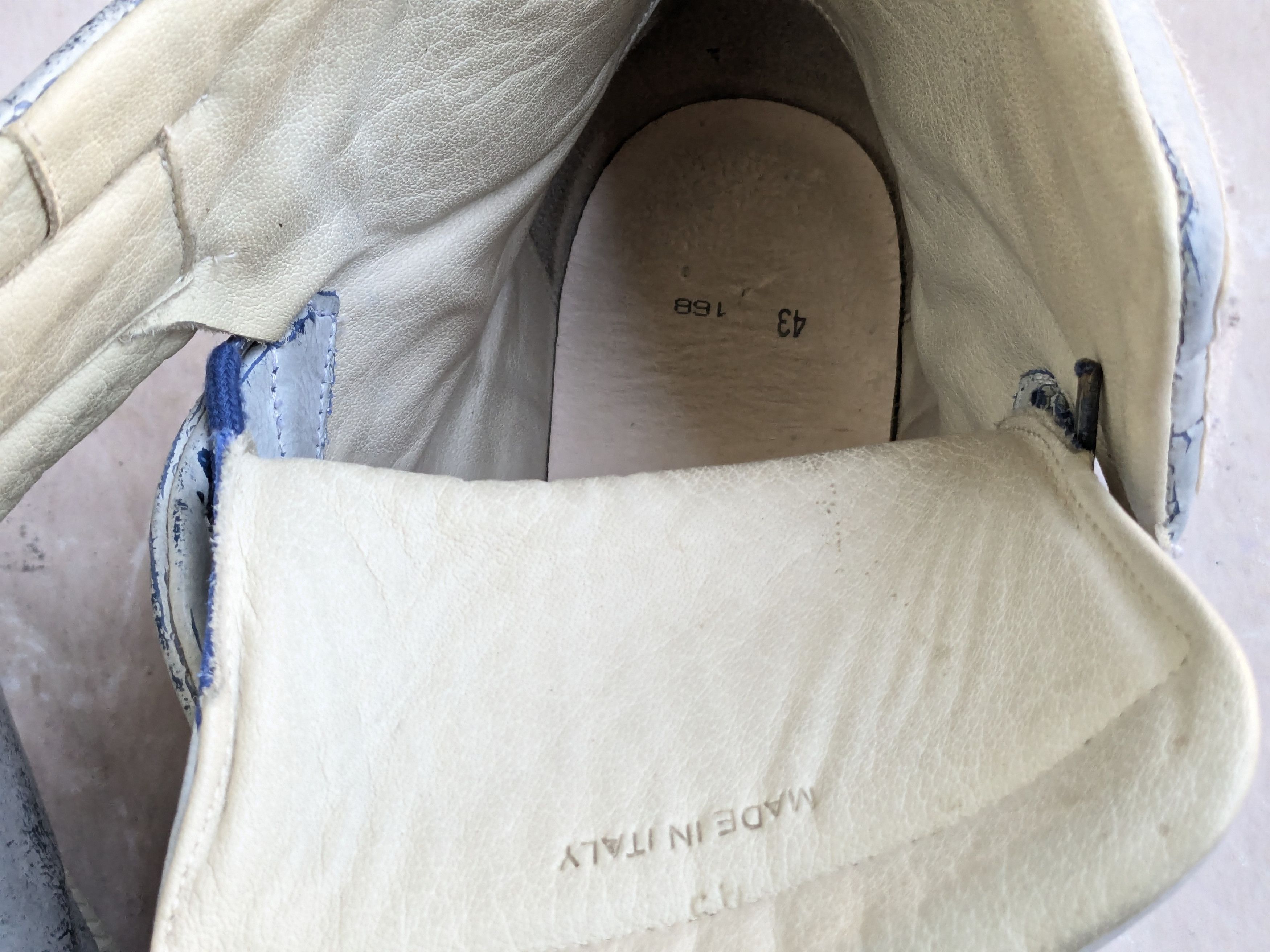 Maison Margiela Maison Margiela Future painter white/blue 10 43 Size US 10 / EU 43 - 10 Thumbnail