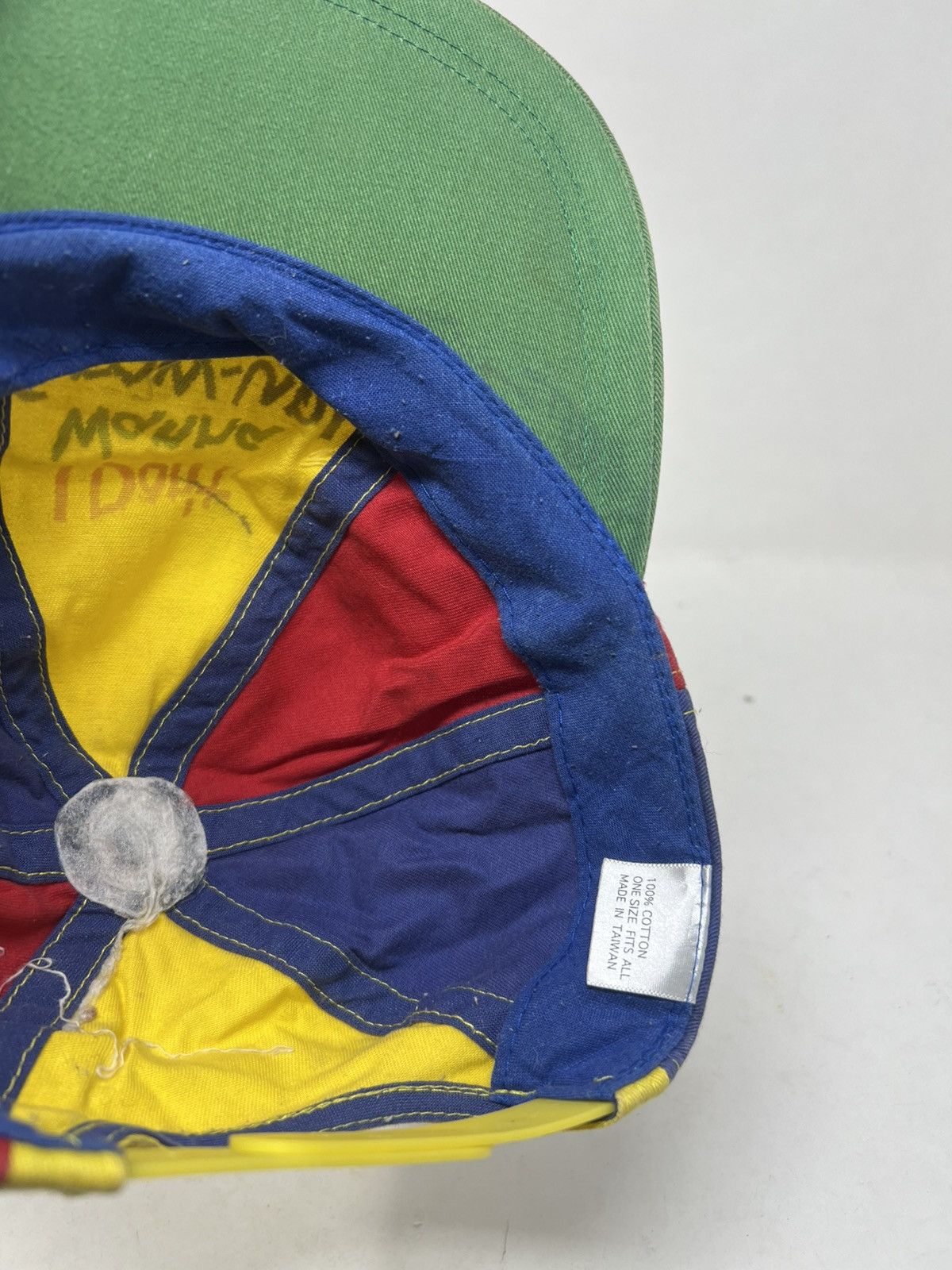 If Six Was Nine I Don't Wanna Grow-up! Pinwheel Hat Size ONE SIZE - 8 Thumbnail