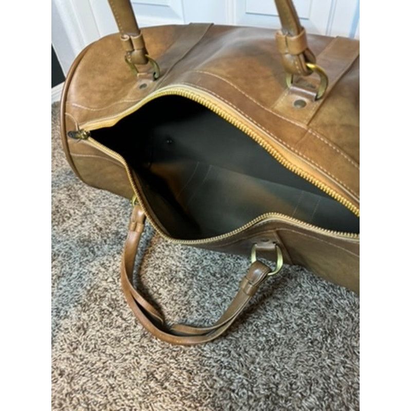 Vintage Vintage Talon Leather Duffel Bag 1980's Size ONE SIZE - 7 Thumbnail