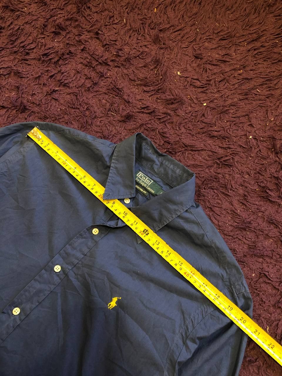 Polo Ralph Lauren Polo Ralph Lauren Custom Fit Button Up Shirt Size XL Size US XL / EU 56 / 4 - 7 Thumbnail
