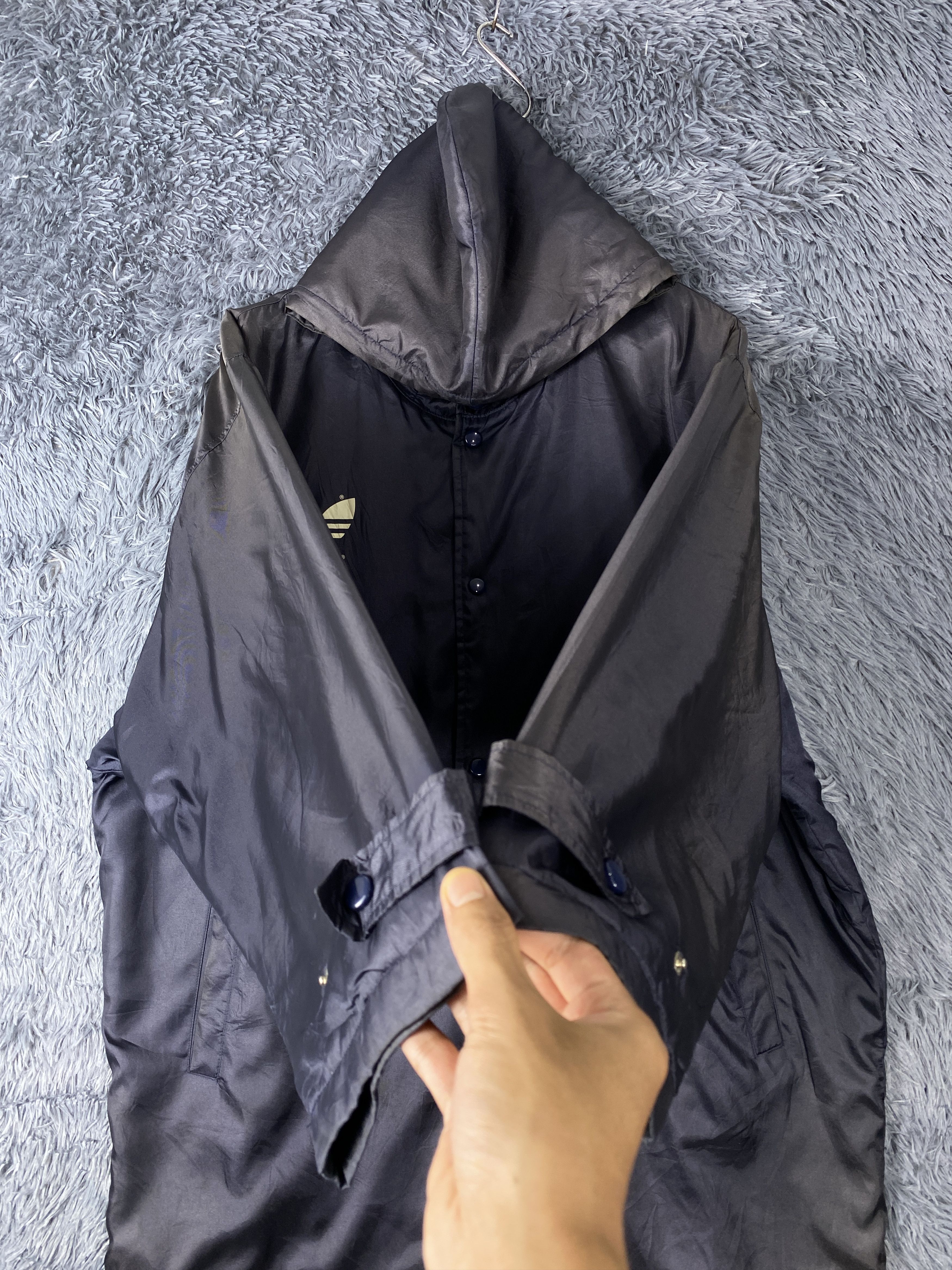 Adidas Vintage Adidas 90s Hoodie Big Logo Jacket Size US L / EU 52-54 / 3 - 10 Thumbnail