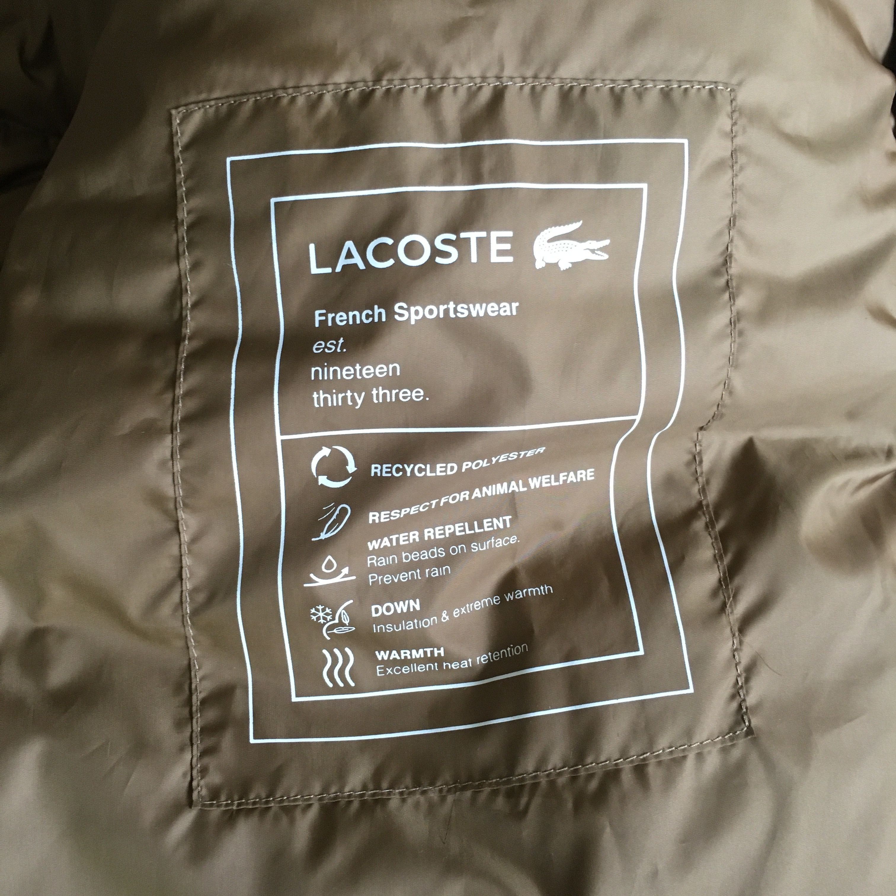 Lacoste 🇫🇷Packaway Hooded Down Puffer Jacket Size US M / EU 48-50 / 2 - 11 Thumbnail