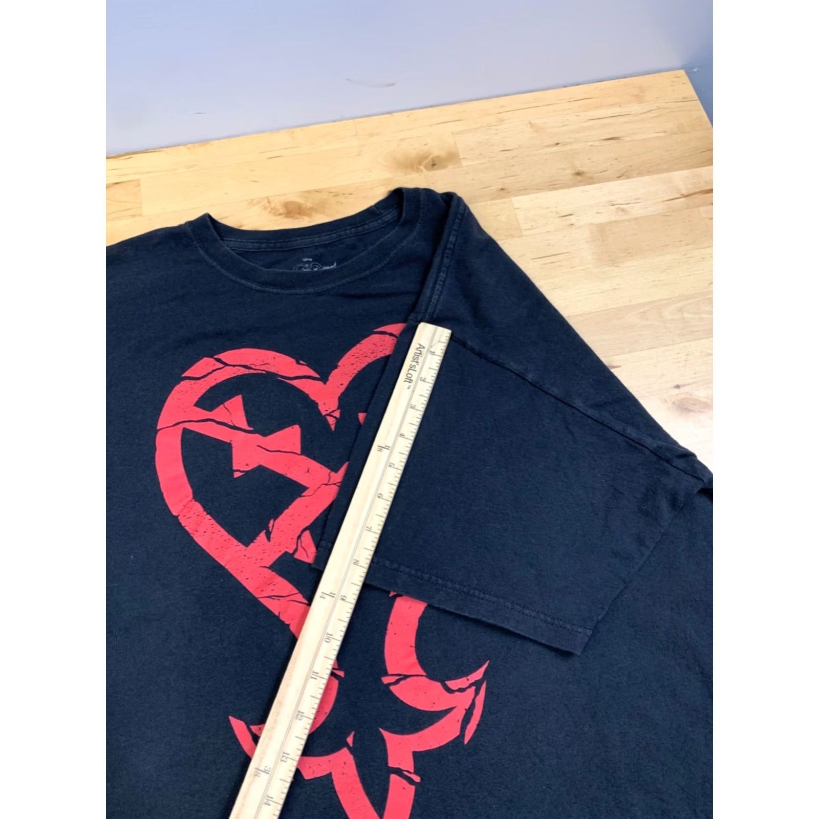 Disney Disney Kingdom Hearts Shirt Men XL Black Heartless Video Game Size US XL / EU 56 / 4 - 5 Thumbnail
