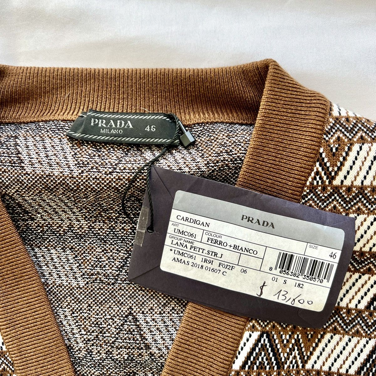 Prada PRADA FW18 Runway knit top sweater jumper Size US S / EU 44-46 / 1 - 6 Thumbnail