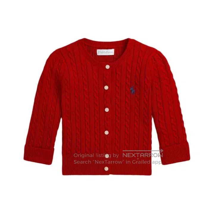 Polo Ralph Lauren Polo Ralph Lauren Infant Cable Knit Sweater. Size US XL / EU 56 / 4 - 1 Thumbnail