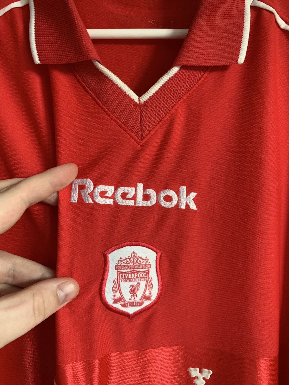 Reebok Liverpool 2001 Home Football Shirt Reebok Vintage Jersey XXL Size US XXL / EU 58 / 5 - 6 Thumbnail