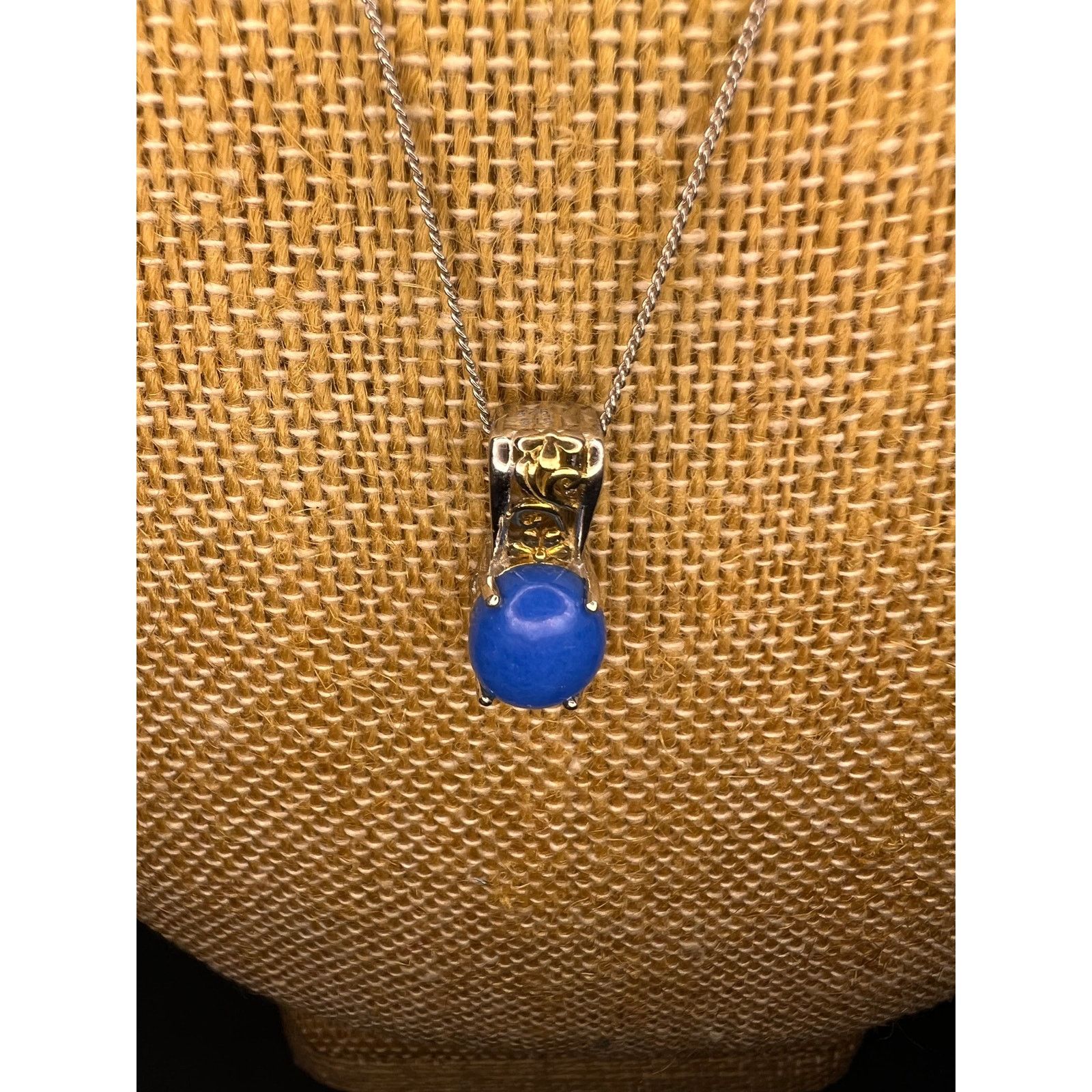 Other Ceruleite pendant sterling silver necklace Size ONE SIZE - 8 Thumbnail